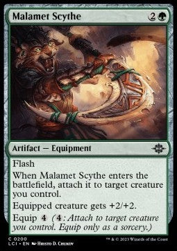 Malamet Scythe - The Lost Caverns of Ixalan (Common) [200]