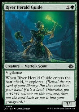 River Herald Guide - The Lost Caverns of Ixalan (Common) [209]