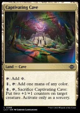 Captivating Cave - The Lost Caverns of Ixalan (Land) [268]