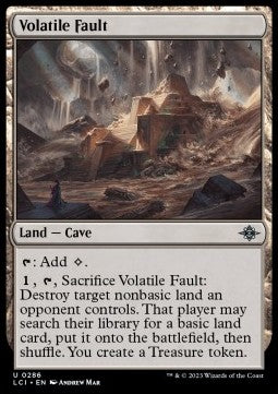 Volatile Fault - The Lost Caverns of Ixalan (Uncommon) [286]