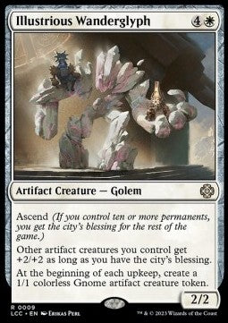 Illustrious Wanderglyph - Commander: The Lost Caverns of Ixalan (Rare) [LCC-9]