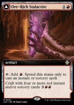Ore-Rich Stalactite // Cosmium Catalyst - Commander: The Lost Caverns of Ixalan: Extras (Rare) [XLCC-23]