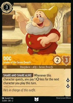Doc - Leader of the Seven Dwarfs - Rise of the Floodborn (Uncommon) [5]