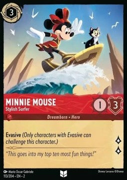 Minnie Mouse - Stylish Surfer - Rise of the Floodborn (Uncommon) [113]