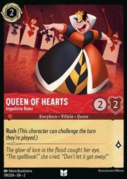 Queen of Hearts - Impulsive Ruler - Rise of the Floodborn (Uncommon) [119]