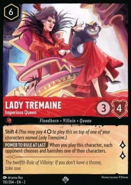 Lady Tremaine - Imperious Queen (V.1) - Rise of the Floodborn (Super Rare) [110]