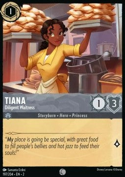 Tiana - Diligent Waitress - Rise of the Floodborn (Common) [197]