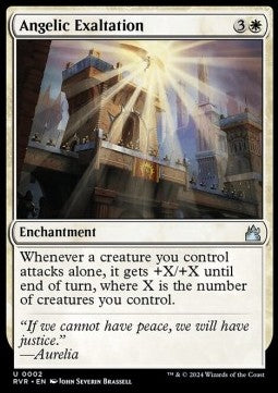 Angelic Exaltation - Ravnica Remastered (Uncommon) [2]