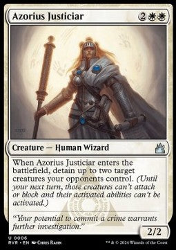 Azorius Justiciar - Ravnica Remastered (Uncommon) [6]