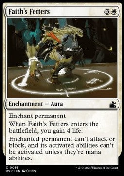 Faith's Fetters - Ravnica Remastered (Common) [18]