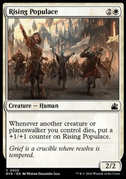 Rising Populace - Ravnica Remastered (Common) [25]