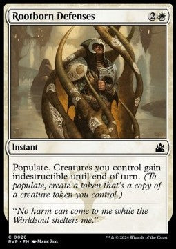 Rootborn Defenses - Ravnica Remastered (Common) [RVR-26]