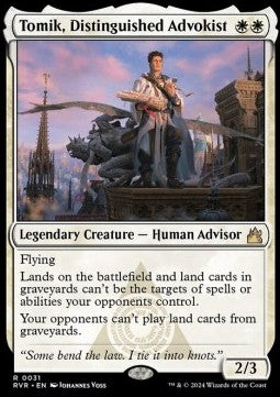 Tomik, Distinguished Advokist - Ravnica Remastered (Rare) [31]