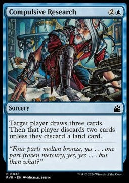 Compulsive Research - Ravnica Remastered (Common) [38]