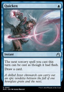 Quicken - Ravnica Remastered (Uncommon) [57]