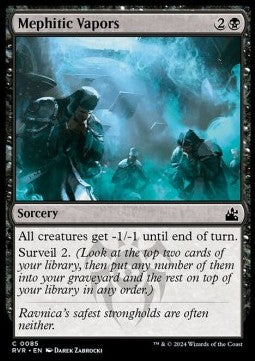 Mephitic Vapors - Ravnica Remastered (Common) [85]