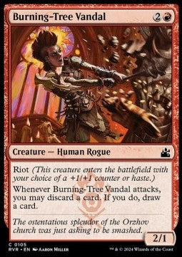 Burning-Tree Vandal - Ravnica Remastered (Common) [105]