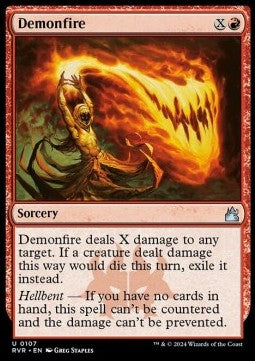 Demonfire - Ravnica Remastered (Uncommon) [107]