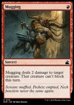 Mugging - Ravnica Remastered (Common) [119]