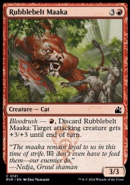 Rubblebelt Maaka - Ravnica Remastered (Common) [121]