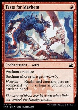 Taste for Mayhem - Ravnica Remastered (Common) [127]
