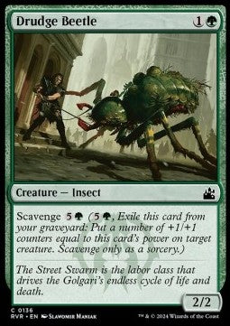 Drudge Beetle - Ravnica Remastered (Common) [136]