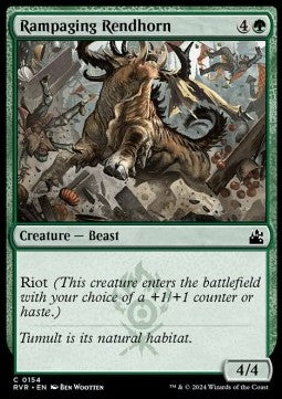 Rampaging Rendhorn - Ravnica Remastered (Common) [154]