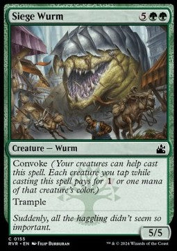 Siege Wurm - Ravnica Remastered (Common) [155]