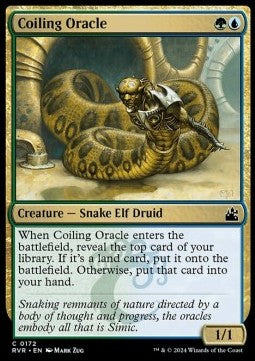 Coiling Oracle - Ravnica Remastered (Common) [172]