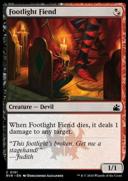 Footlight Fiend - Ravnica Remastered (Common) [181]
