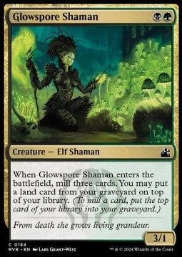 Glowspore Shaman - Ravnica Remastered (Common) [184]
