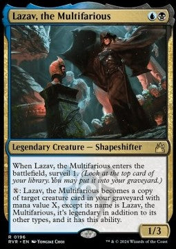 Lazav, the Multifarious - Ravnica Remastered (Rare) [196]