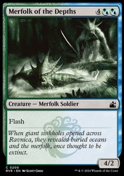 Merfolk of the Depths - Ravnica Remastered (Common) [200]