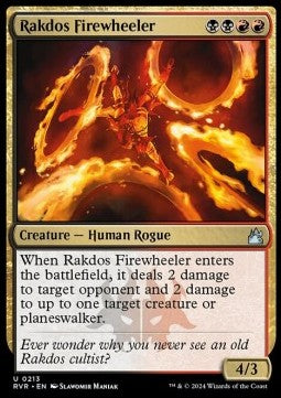 Rakdos Firewheeler - Ravnica Remastered (Uncommon) [213]