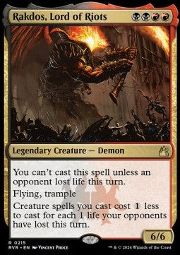Rakdos, Lord of Riots - Ravnica Remastered (Rare) [RVR-215]
