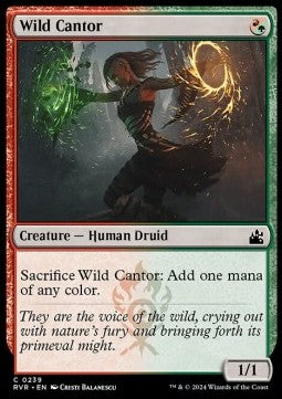Wild Cantor - Ravnica Remastered (Common) [239]