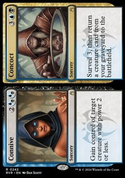 Connive // Concoct - Ravnica Remastered (Rare) [242]