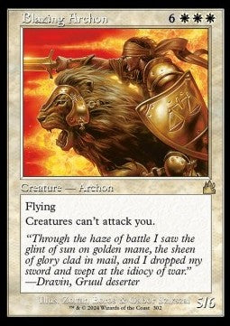 Blazing Archon - Ravnica Remastered: Extras (Rare) [302]