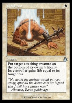 Condemn - Ravnica Remastered: Extras (Uncommon) [304]
