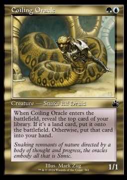 Coiling Oracle - Ravnica Remastered: Extras (Common) [361]