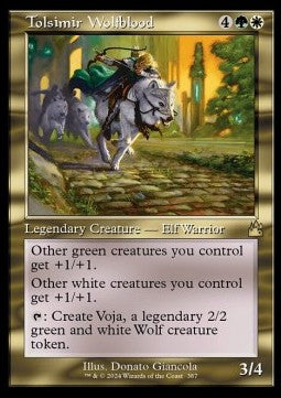 Tolsimir Wolfblood - Ravnica Remastered: Extras (Rare) [387]