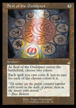 Seal of the Guildpact - Ravnica Remastered: Extras (Rare) [394]