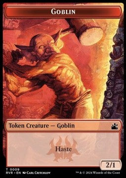 Goblin Token (R 2/1) // Spirit Token (WB 1/1) - Ravnica Remastered: Tokens (Token) [TRVR-T 9/18]