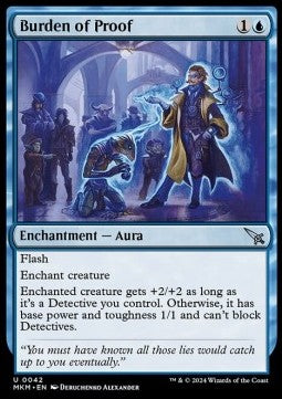 Burden of Proof - Murders at Karlov Manor (Uncommon) [42]