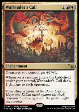 Warleader's Call - Murders at Karlov Manor (Rare) [MKM-242]