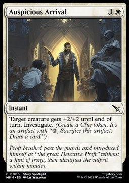 Auspicious Arrival - Murders at Karlov Manor (Common) [5]