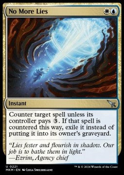 No More Lies - Murders at Karlov Manor (Uncommon) [MKM-221]