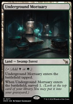 Underground Mortuary - Murders at Karlov Manor (Rare) [MKM-271]