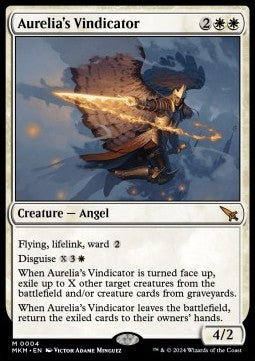 Aurelia's Vindicator - Murders at Karlov Manor (Mythic) [4]