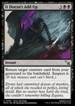 It Doesn't Add Up - Murders at Karlov Manor (Uncommon) [89]